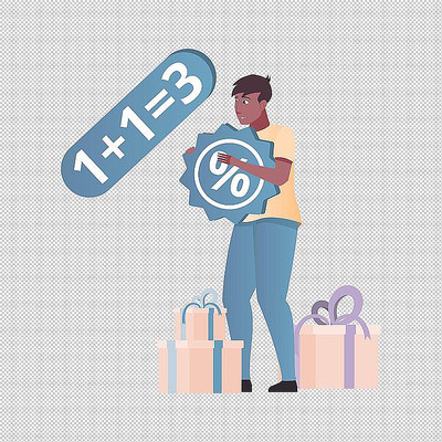 男人礼物盒数字 男人礼物盒数字