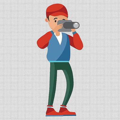 男人摄像机拍摄 男人摄像机拍摄