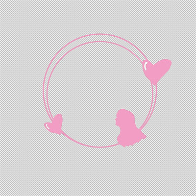 情人节粉色边框 情人节粉色边框