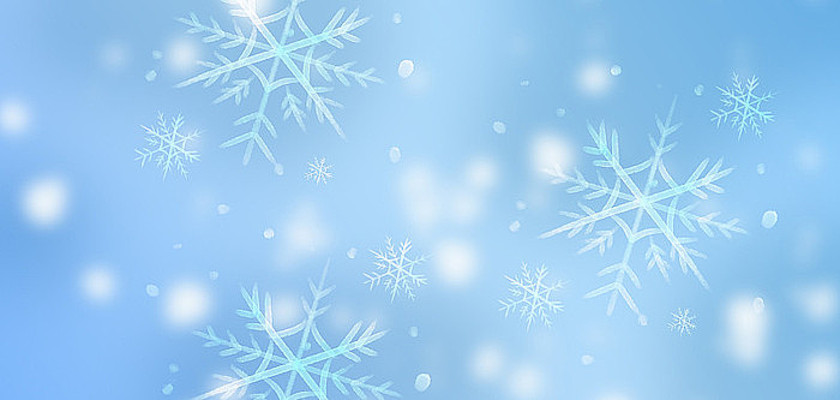 冬季雪花背景 冬季雪花背景