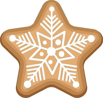 星星饼干零食卡通元素 星星饼干零食卡通元素