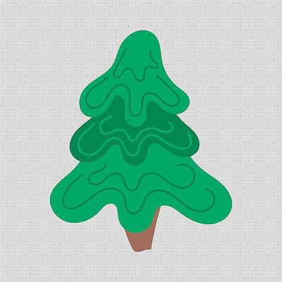 雪松松树树木 雪松松树树木