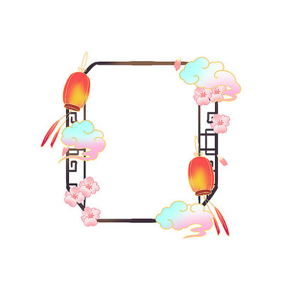 中秋窗格灯笼 中秋窗格灯笼