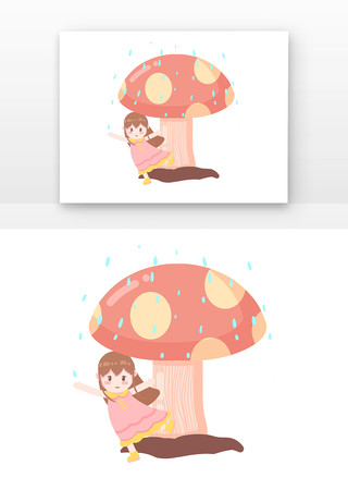 植物和儿童插画 植物和儿童插画