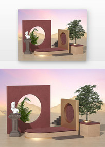 ҾӼװڻװC4Dģչ̨