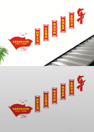 法治楼道文化墙展板 法治楼道文化墙展板