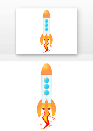 世界航天日火箭橙色发射火箭器 世界航天日火箭橙色发射火箭器