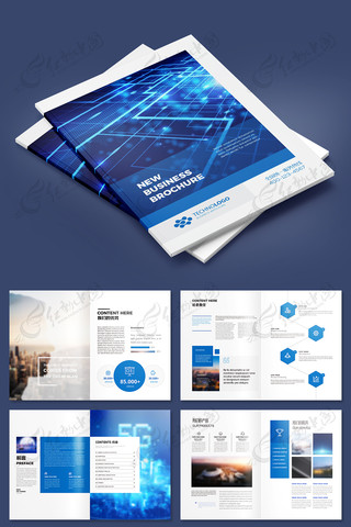 大气商业画册模板 大气商业画册模板
