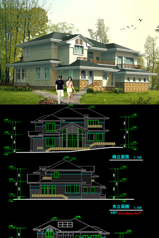 ũ���Խ�����������CADʩ��ͼ dwg