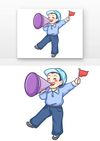 可爱男孩通知复工 可爱男孩通知复工