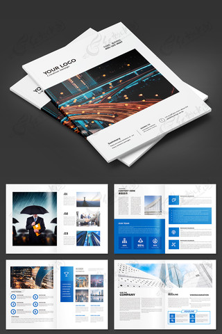 大气商业画册模板 大气商业画册模板