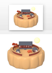 C4D�ĺ�Ժ�����±�С����