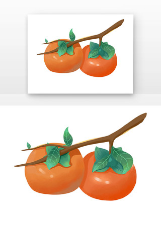 寒露水果柿子 寒露水果柿子