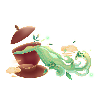 古风茶水古风茶道 PSD