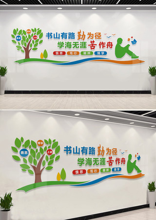 校园读书文化墙标语 校园读书文化墙标语