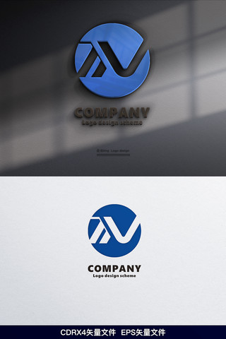 NV字母LOGO设计NV字母标志商标 NV字母LOGO设计NV字母标志商标