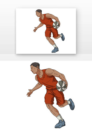 打篮球的人 打篮球的人