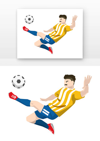 体育人物踢足球 体育人物踢足球