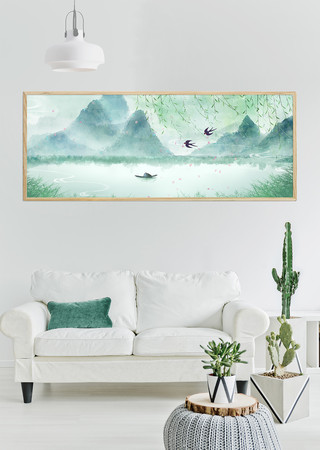 �й���ɽˮȺɽװ�λ� PSD