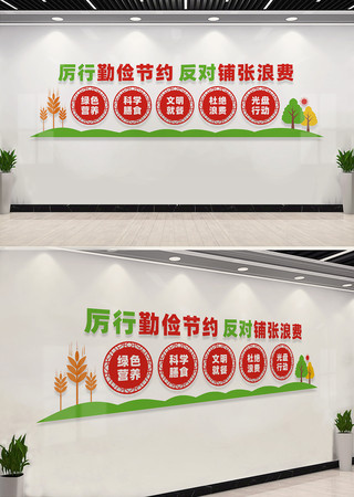 食堂文化墙宣传标语 食堂文化墙宣传标语