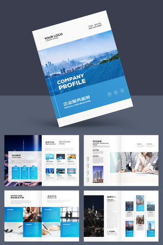 蓝色集团宣传册 蓝色集团宣传册