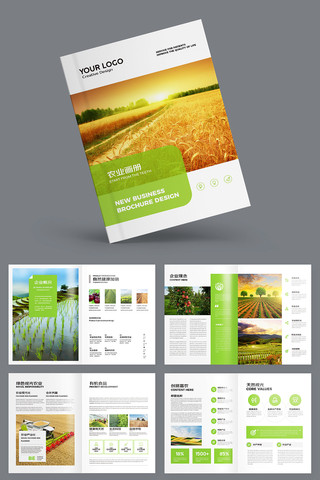 简约农业画册 简约农业画册