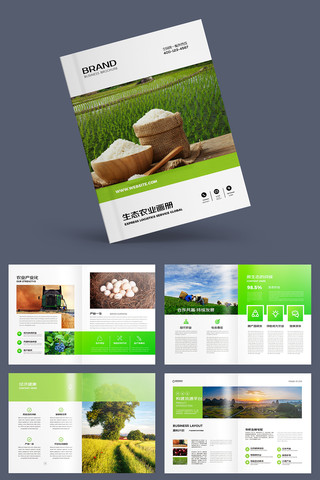 绿色农业宣传册 绿色农业宣传册