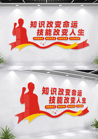 ְҵѧУ�����Ļ�ǽ