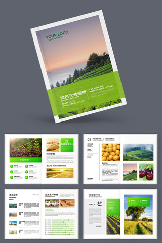 绿色农产品宣传册 绿色农产品宣传册