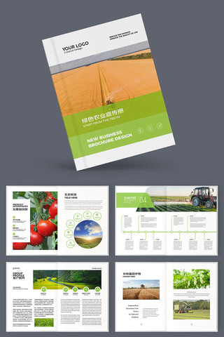 绿色农业宣传册 绿色农业宣传册