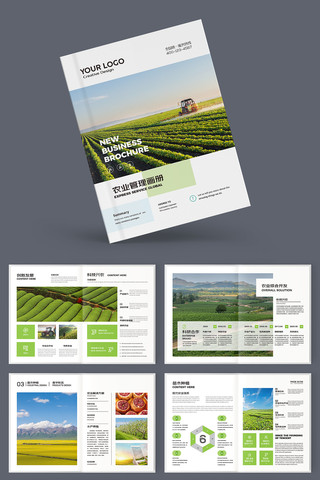 绿色农业宣传册 绿色农业宣传册