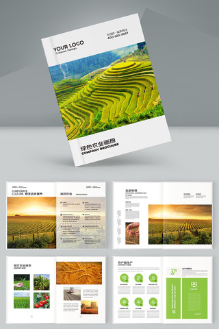 绿色农产品宣传册 绿色农产品宣传册