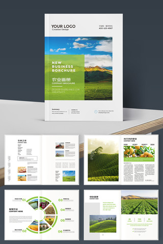 绿色农产品宣传册 绿色农产品宣传册
