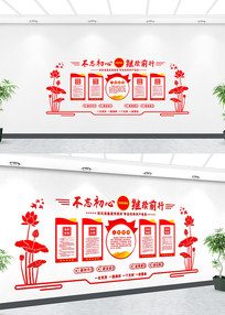 ����չʾ���ĵ�Ա����Ļ�ǽ