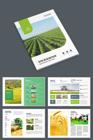 绿色农产品宣传册 绿色农产品宣传册