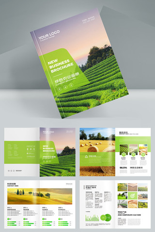 绿色农产品宣传册 绿色农产品宣传册