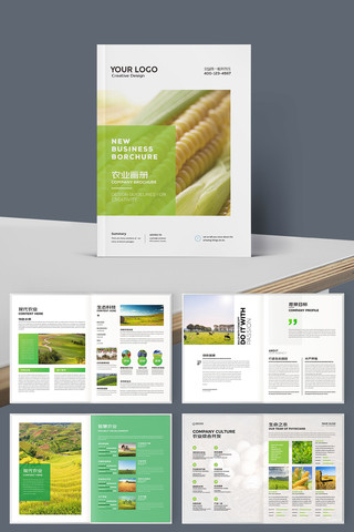 简约农业画册 简约农业画册