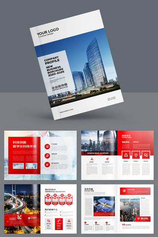 大气红色画册 大气红色画册