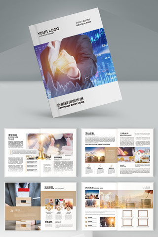 简约投资保险画册 简约投资保险画册