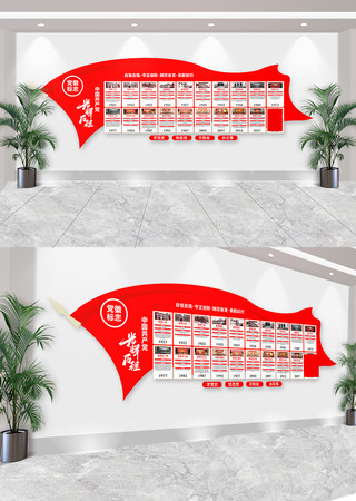 党的光辉历程党代会党建文化墙 党的光辉历程党代会党建文化墙