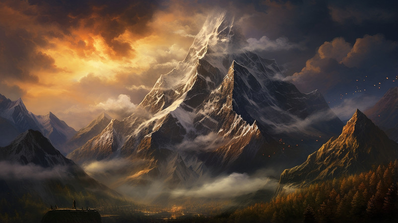 ���ʵ�ɽ��ͼƬ JPG