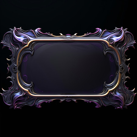 暗黑系边框 暗黑系边框