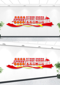  �������˷���վ�Ļ�ǽ