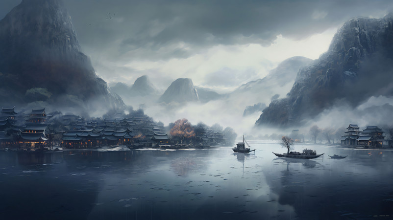 ˮīɽˮ����ͼ JPG