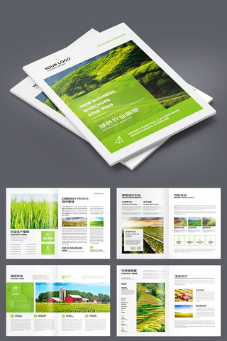 绿色农产品宣传册 绿色农产品宣传册