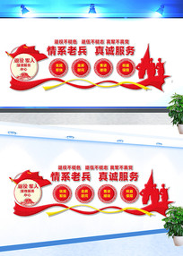 ���۾��˷���վ�Ļ�ǽ