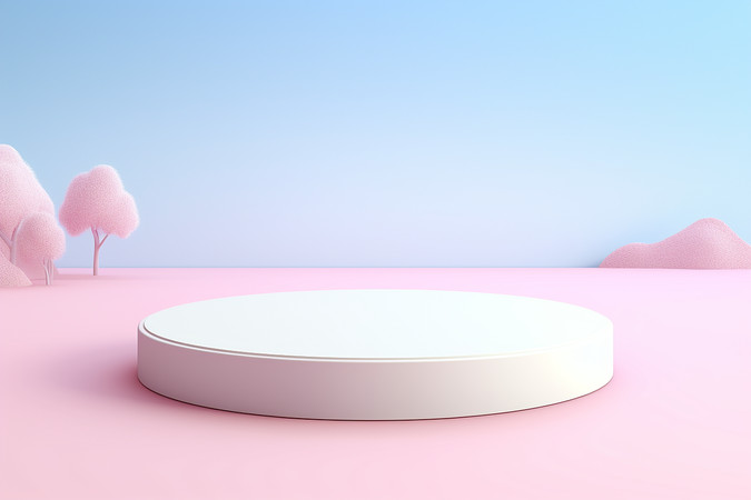 ��ɫչʾ̨����չʾ̨�ز� PNG