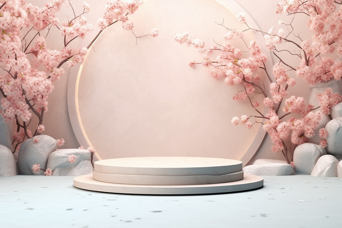 ��ɫչʾ̨ͨ�ô�������չʾ̨ PNG