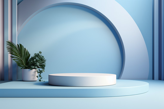 ��ɫչʾ̨�����ز� PNG