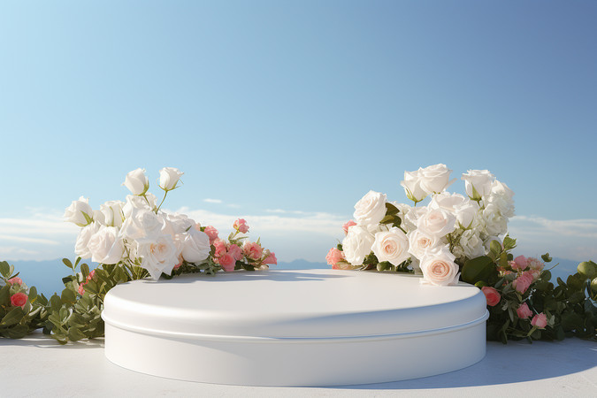 ��ɫչʾ̨�����ز� PNG